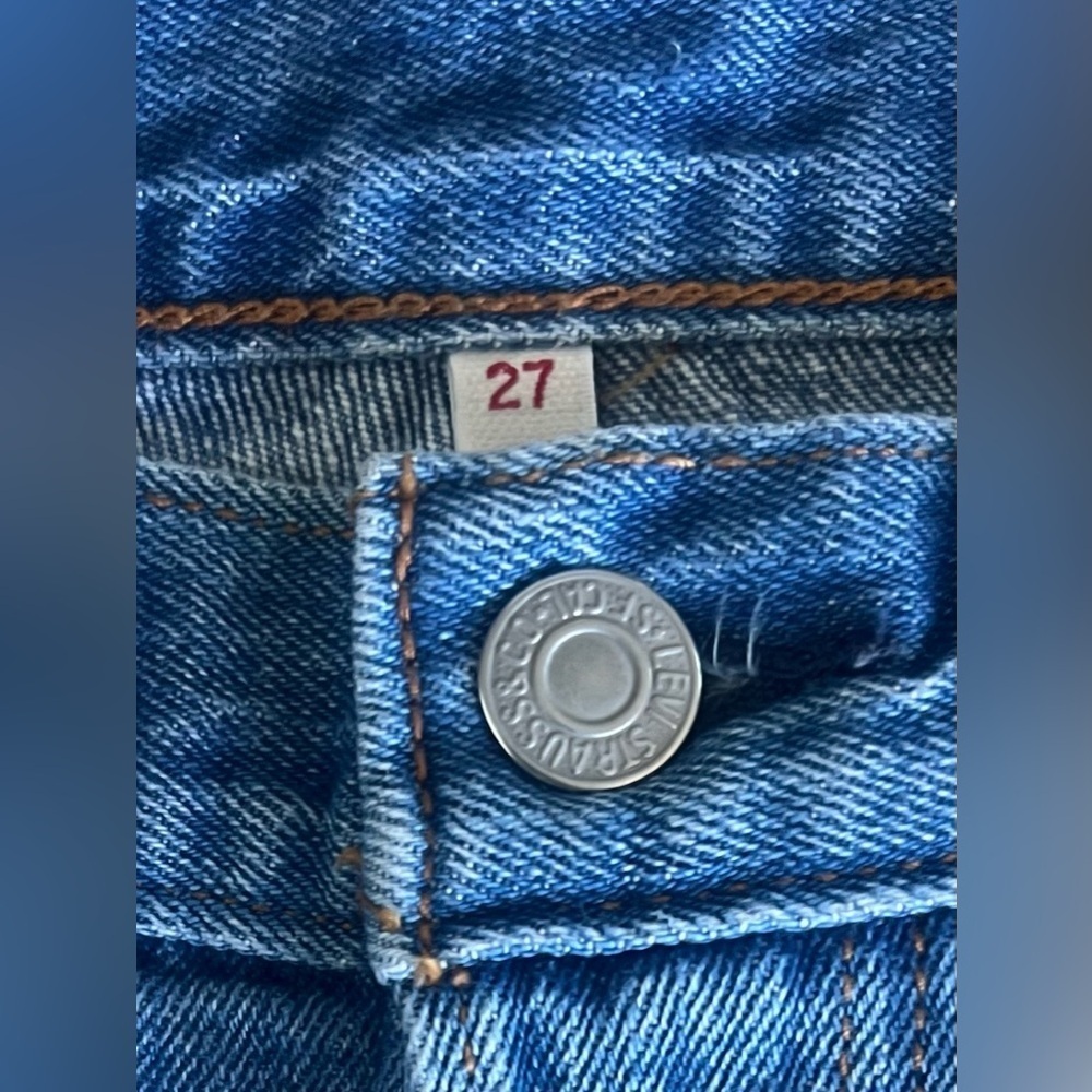 Levi’s White Oak Cone Button Fly Denim Jeans - Picture 6 of 16